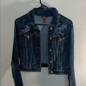 Arizona Jean Company Dark Wash Denim Jacket